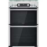 Hotpoint HDM67G0C2CX 60Cm Gas Cooker - Inox