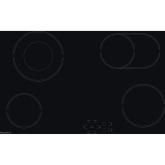 Hotpoint HR724BH 77Cm Ceramic Hob - Black