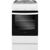 Indesit EX-IS5G1KMW 50Cm Single Oven Gas Cooker
