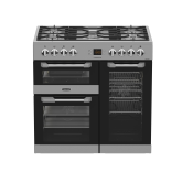 Leisure CS90F530X 90Cm Dual Fuel Range Cooker - Stainless Steel