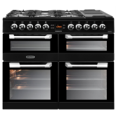 Leisure EX-CS100F520K 100Cm Dual Fuel Range Cooker - Black