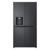 LG GMF960EV4E 91.4cm 50/50 Frost Free American Fridge Freezer - Essence Black Steel
