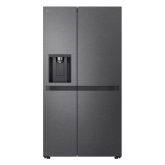 LG GSLC40EPPE 91.3Cm 50/50 Frost Free American Fridge Freezer - Matte Black