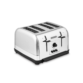 Morphy Richards 240130 Venture 4 Slice Toaster - Brushed Steel