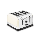 Morphy Richards 240132 Venture 4 Slice Toaster - Cream/Steel