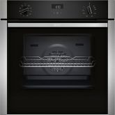 Neff B3ACE4AN3B 59.4cm Built In Electric Single Oven - Stainless Steel