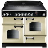 Rangemaster CDL110ECCR/C-EX-DISPLAY Rangemaster Classic Deluxe (Original) 110Cm Cream With Chrome Fi