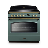 Rangemaster CLAS90FXEIMG/B Classic Fx 90 Induction With Brass Trim