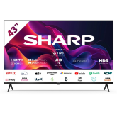 Sharp 4T-C43GK4245KB 43" 4K Uhd Frameless Smart TiVo TV