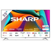 Sharp 4T-C55FP1KL2AB 55" 4K UHD Android Smart TV