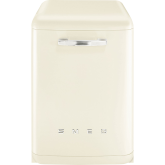 Smeg DFFABCR Retro Style Freestanding Dishwasher - Cream