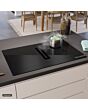 PVQ81AH26E Series 6, Induction hob with integrated ventilation system, 80 cm, Matt black