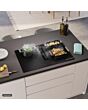 PVQ81AH26E Series 6, Induction hob with integrated ventilation system, 80 cm, Matt black