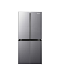 Fridgemaster MQ79395ES 79.4cm 65/35 Total No Frost American Fridge Freezer - Silver