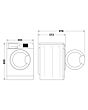 Hotpoint NSWF7469GGUK 7Kg 1400 Spin - Graphite