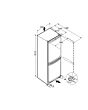 Liebherr CUE2831 161.2Cm Smart Frost 55Cm Fridge Freezer