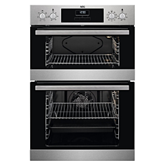 AEG EX-DEX33111EM-SP Built In Electric Double Oven - Stainless Steel