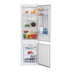 Beko BCFD473 178Cm 70/30 Integrated Frost Free Fridge Freezer With Sliding Door Hinge -