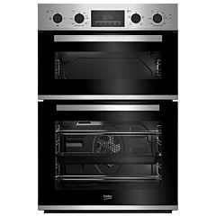 Beko CDFY22309X Built In Electric Double Oven - Stainless Steel - A Energy Rated