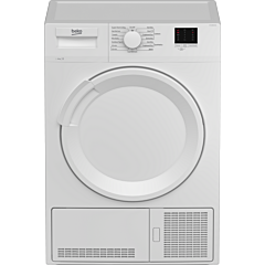 Beko DTLCE80041W 8Kg Condenser Tumble Dryer - White