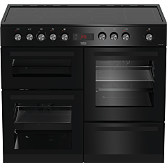 Beko KDVC100K 100Cm Ceramic Cooker - Black