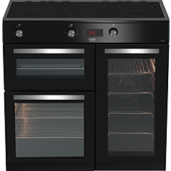 Beko KDVI90K 90Cm Induction Range Cooker - Black