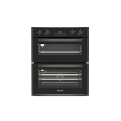 Blomberg EX-ROTN9202DX-HF Built Under Electric Double Oven - Dark Steel 