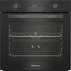Blomberg ROEN8232BP Built In Electric Single Oven with Pyrolytic Self Cleaning - Black
