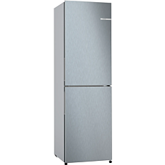 Bosch KGN27NLEAG 55Cm Frost Free Fridge Freezer - Silver