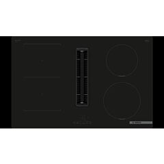 Bosch PVS811B16E Series 4, Induction Hob With Integrated Ventilation System, 80 Cm, Surface Mount Wi