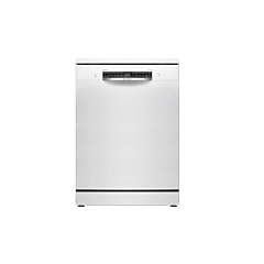 Bosch SMS6ZCW10G Series 6 Bosch Freestanding Dishwasher - White
