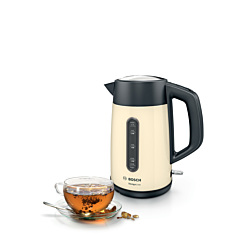 Bosch TWK4P437GB 1.7 Litre, Traditional Kettle - Cream