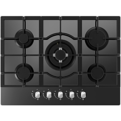CATA UBGOG701BK 70Cm Gas On Glass Hob - Black