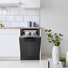 Hisense HS523E15BUK Slimline Dishwasher - Black - 10 Place Settings