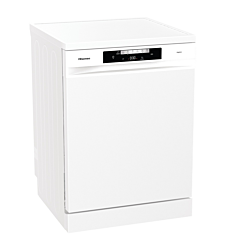 Hisense HS642D90WUK Full-Size Dishwasher - White - 14 Place Settings