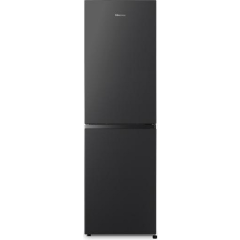 Hisense RB327N4BBE 55Cm 50/50 Total No Frost Fridge Freezer - Black Steel