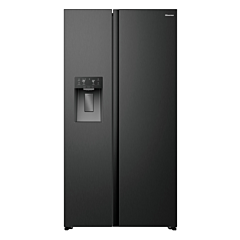 Hisense RS5P528STBE PureFlat Total No Frost American Side By Side - Black