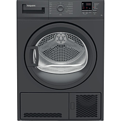 Hotpoint CHDC82GGGDUK 8Kg Condenser Sensor Dryer - Graphite
