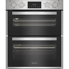 Hotpoint DUH10DIX Built Under Double Oven - Stainless Steel