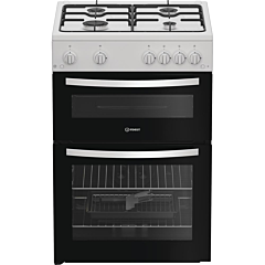 Indesit ITG6GW 60Cm Gas Twin Cooker