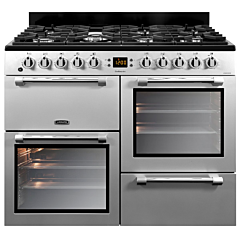 Leisure CK100F232S 100Cm Dual Fuel Range Cooker - Silver
