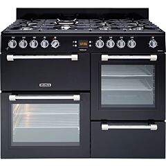 Leisure CK110F232K 110Cm Dual Fuel Range Cooker - Black