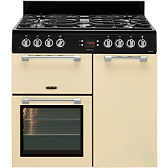 Leisure CK90F232C 90Cm Dual Fuel Range Cooker Cream