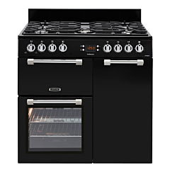 Leisure CK90G232K 90Cm Gas Range Cooker - Black