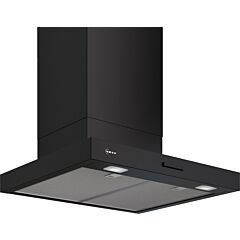 Neff D65BCC2S0B N 50, Wall-Mounted Cooker Hood, 60 Cm, Matt Black