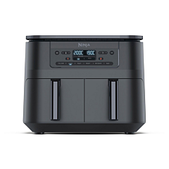 Ninja DZ300UK 7.6 Litre 6-In-1 Dual Zone Air Fryer - Gun Metal Grey