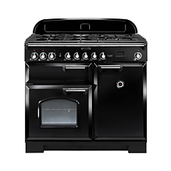 Rangemaster CDL100DFF Classic Deluxe 100 Dual Fuel With Chrome Trim