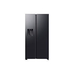 Samsung RS70F66KCFEU 91Cm Side By Side American Fridge Freezer - Black