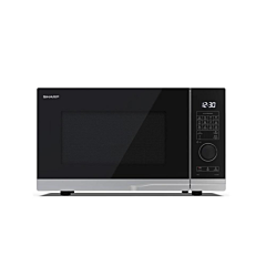 Sharp YC-PG254AU-S 20 Litres Grill Microwave Oven - Silver/Black