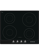 Smeg SI964NM Retro Style 4 Ring Induction Hob Hard Wired With Black Frame
